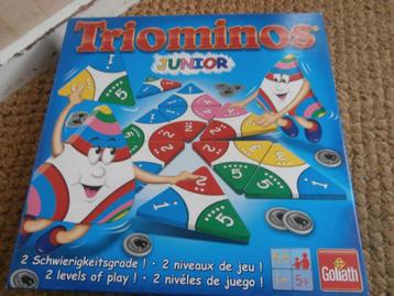 bordspel triominos junior 2 niveaus goliath gezelschapsspel beschikbaar voor biedingen