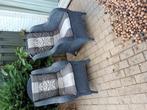 Tuinstoelen, Tuin en Terras, Ophalen, Gebruikt, Rotan, 2 zitplaatsen