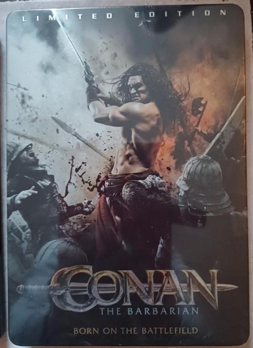 Conan the barbarian in metal box (NIEUW), Cd's en Dvd's, Dvd's | Actie, Nieuw in verpakking, Actie, Boxset, Vanaf 12 jaar, Ophalen
