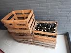Oude houten kratten / bakken, Doe-het-zelf en Verbouw, Gebruikt, 40 tot 60 cm, 50 tot 75 cm, Ophalen of Verzenden