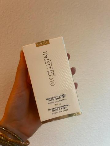 Collistar perfect nude foundation met SPF 15 kleur: cameo 0 beschikbaar voor biedingen
