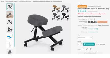 Swedish Style Lux Orthopedic Chair