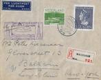 29 Transatlantische vlucht KLM Amsterdam-New-York 1946, Postzegels en Munten, Brieven en Enveloppen | Nederland, Verzenden, Envelop