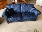 Mooie blauwe bankstel, Huis en Inrichting, Banken | Bankstellen, Ophalen, Gebruikt, 150 tot 200 cm, Tweepersoons