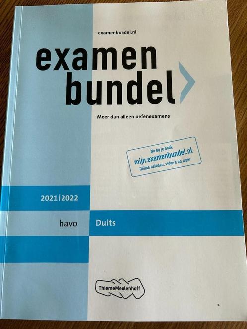 Examenbundel havo Duits 2021/2022, Boeken, Schoolboeken, Nieuw, Duits, HAVO, Ophalen of Verzenden