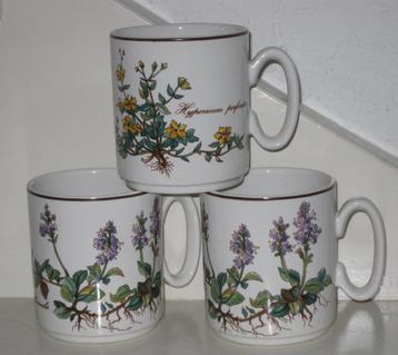 Villeroy & Boch Botanica Bekers Douwe Egberts 3x beschikbaar voor biedingen