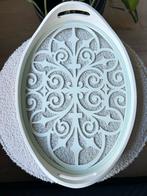 Zara Home Dienblad Wit - Nieuw!, Ophalen of Verzenden, Nieuw, Ovaal, Kunststof