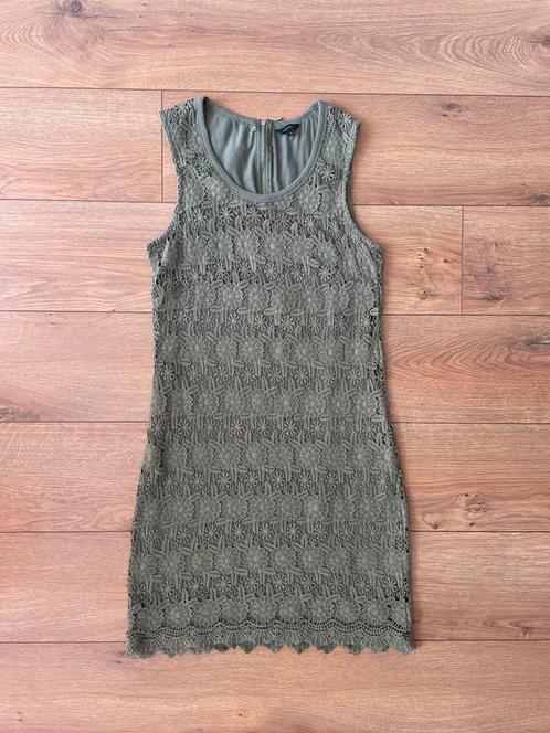 Scenario leuk geborduurd groen zomerjurkje maat 38, Kleding | Dames, Jurken, Gedragen, Maat 38/40 (M), Groen, Boven de knie, Ophalen of Verzenden