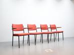 Vintage Gispen stoelen Reaal 9121 met armleuningen, Huis en Inrichting, Stoelen, Ophalen, Niet bekend, Overige kleuren, Zo goed als nieuw