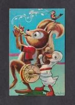 Kraaltjes Ogen Piepkaart Dieren Muziek Beverwijk 1964., Verzamelen, Ansichtkaarten | Themakaarten, Ophalen of Verzenden, 1960 tot 1980