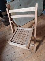 Houten klapstoel, Ophalen of Verzenden