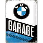 BMW Garage repairs relief reclamebord van metaal wandbord, Ophalen of Verzenden, Nieuw, Auto's