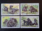 Rwanda 1985 WWF Gorillas, Ophalen of Verzenden, Overige landen, Postfris