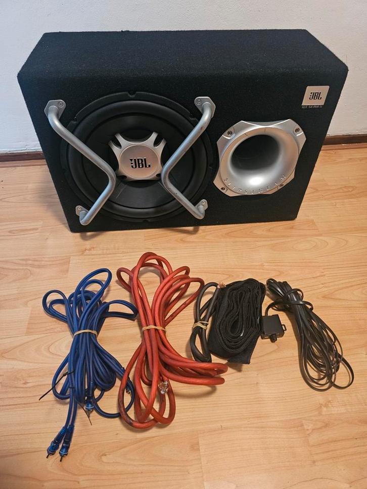 JBL GT-Bass Pro12 Series Subwoofer met kabels, Auto diversen, Autospeakers, Gebruikt, Ophalen of Verzenden