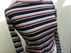 Gestreepte stretch top maat M 38 40 H&M, Maat 38/40 (M), H&M, Overige kleuren, Ophalen of Verzenden