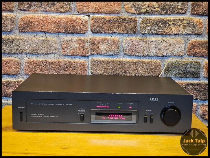Akai AT-K33, Audio, Tv en Foto, Tuners, Gebruikt, Ophalen of Verzenden