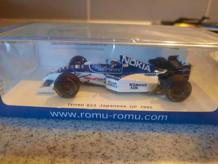 Tyrrell 023 Japanese GP 1995 Ukyo Katayama spark 1:43 nieuw, Hobby en Vrije tijd, Modelauto's | 1:43, Zo goed als nieuw, Auto