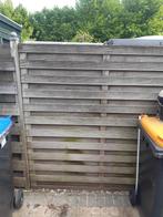 3 x houten tuin schutting hardhout met bankirai palen, Tuin en Terras, Schuttingen, Ophalen, 3 tot 6 meter, Hout, 1 tot 2 meter