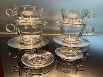 Pickwick 2x theeset van glas beschikbaar voor biedingen