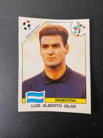 Luis Islas - Argentinië - Panini WK 1990 Sticker, Verzamelen, Sportartikelen en Voetbal, Ophalen of Verzenden, Zo goed als nieuw