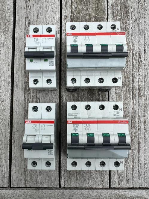 ABB  C automaten meterkast, Hobby en Vrije tijd, Elektronica-componenten, Zo goed als nieuw, Ophalen of Verzenden