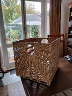 mand opbergmand rieten zeegras opvouwbaar 32 cm Ikea, Ophalen, Gebruikt, Mand, Vierkant