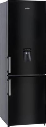 Everglades EVUD4049 Koel Vriescombinatie Zwart Waterdispense, Witgoed en Apparatuur, Koelkasten en IJskasten, 200 liter of meer