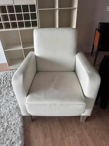 2x Echt Leren Fauteuil
