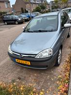 Opel Corsa 2003, 200.006 km, APK feb 26–gebruikerssporen, Auto's, Voorwielaandrijving, 450 kg, 74 pk, Origineel Nederlands