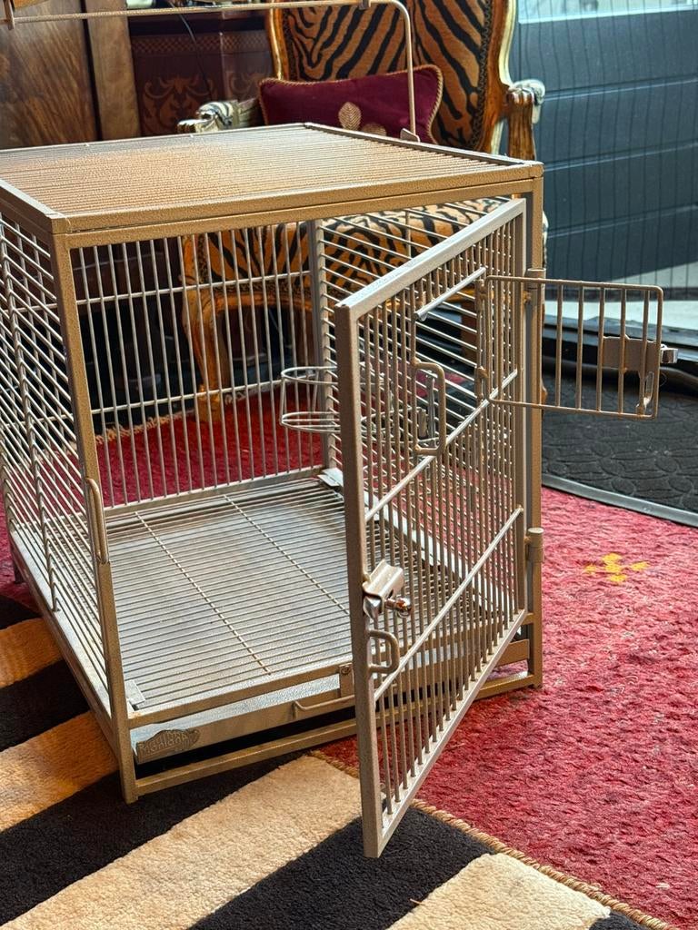 Montana transport kooi, Ophalen, Zo goed als nieuw, Metaal, Vogelkooi