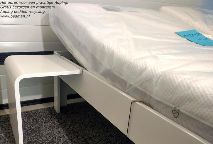 Prachtige Auping Auronde hoog model! Gratis bez/Monteren!, Huis en Inrichting, Slaapkamer | Bedden, Zo goed als nieuw, Tweepersoons
