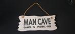 Tekstbord Man Cave, Ophalen of Verzenden, Nieuw