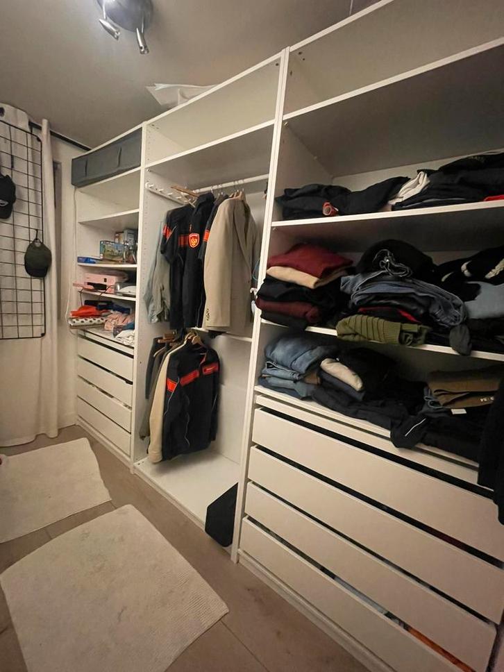 Ikea pax kast wit, Huis en Inrichting, Kasten | Kledingkasten, Gebruikt, 200 cm of meer, 100 tot 150 cm, 50 tot 75 cm, Ophalen of Verzenden