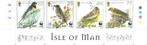Isle of Man 2000, set Zangvogels met tab pf, Verzenden, Postfris