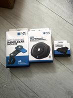 Quadlock wireless charger + handle bar mount en demper, Telecommunicatie, Telefoonhouders, Ophalen of Verzenden, Nieuw, Motor