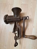 Authentieke Vintage Vleesmolen, Antiek en Kunst, Ophalen of Verzenden