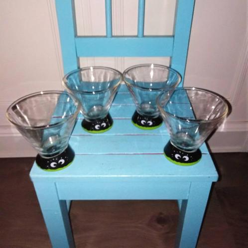 Kleiner Feigling glazen set van 4 stuks, Verzamelen, Glas en Borrelglaasjes, Zo goed als nieuw, Overige typen, Ophalen