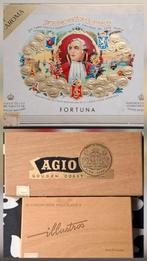 2 sigaren doosjes en 2 sigaren kistjes, Ophalen of Verzenden, Zo goed als nieuw, Tabaksdoos of Verpakking