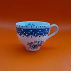 Kopje Burleigh England polkadot & Rose theekopje, Ophalen of Verzenden, Porselein, Overige stijlen, Kop(pen) en/of Schotel(s)