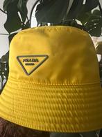 NEW- Prada Nylon Bucket Hat Yellow/Ardesia size:XL, Ophalen of Verzenden, Zo goed als nieuw, One size fits all