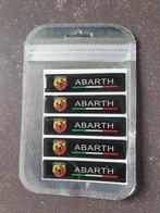 5 STUKS Abarth stickers sticker 58 mm lang Fiat Italie, Nieuw, Auto of Motor, Ophalen of Verzenden