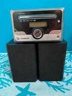 Stereo-set kleur zilver Techwood MM-541 DVD | radio, Audio, Tv en Foto, Ophalen, Zo goed als nieuw, Overige merken
