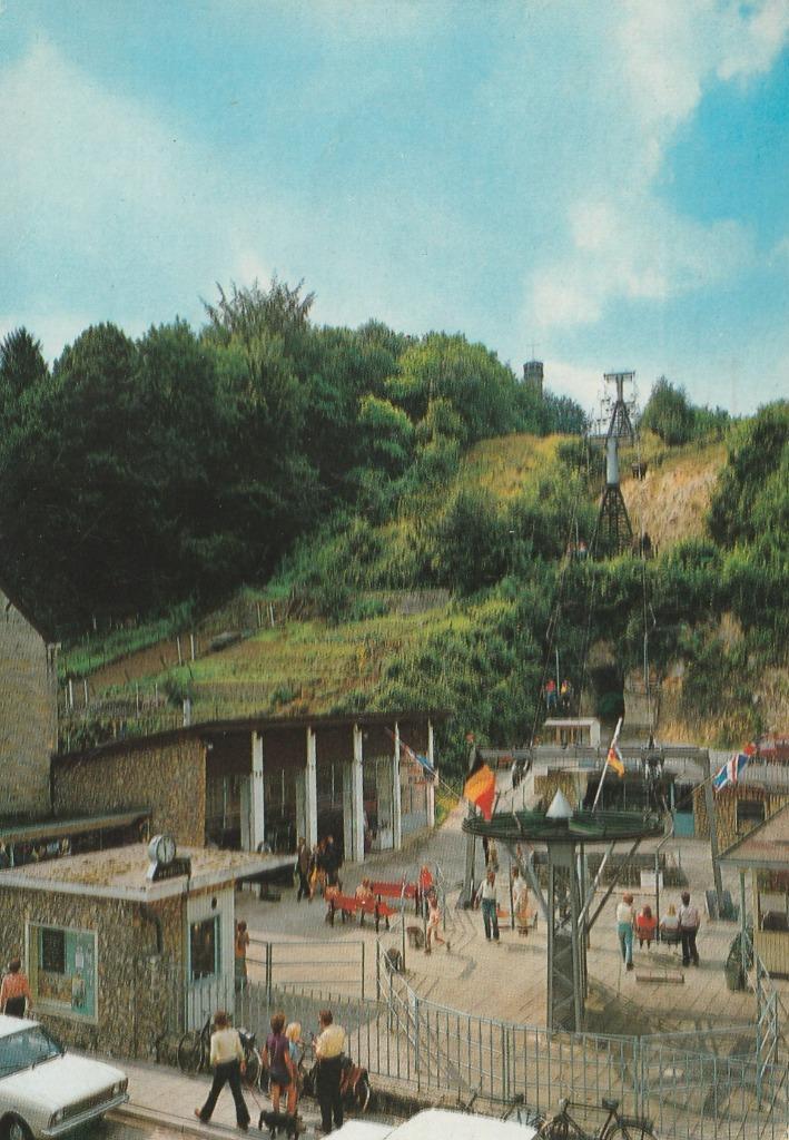VALKENBURG Kabelbaan bij Wilhelminatoren, Verzamelen, Ansichtkaarten | Nederland, Gelopen, Limburg, 1960 tot 1980, Verzenden