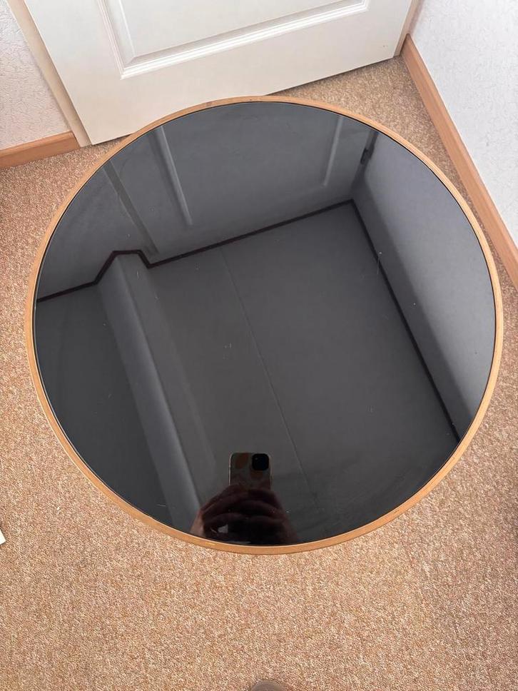 Intratuin Bijzettafel - Stijlvol!, Huis en Inrichting, Tafels | Bijzettafels, Gebruikt, Rond, 60 cm of meer, Minder dan 55 cm