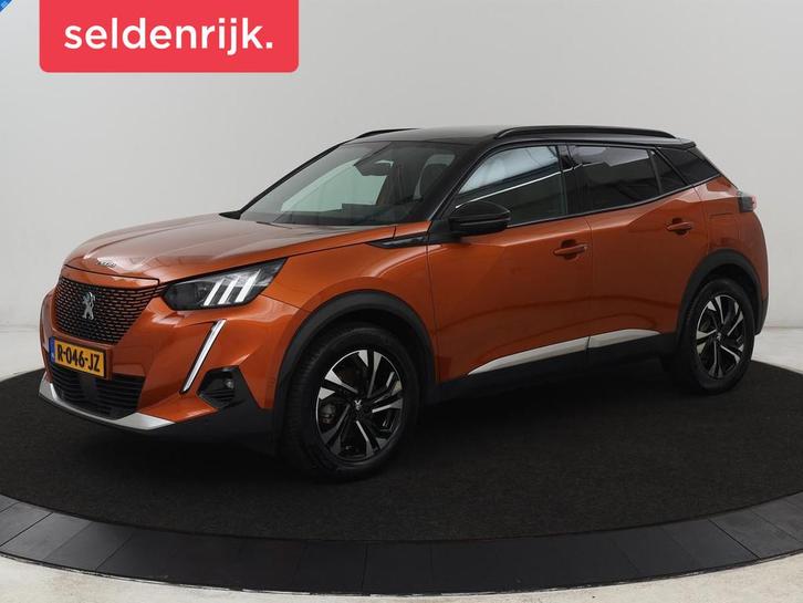 Peugeot e-2008 EV GT 50 kWh | SOH 98% | Carplay | Half leder, Auto's, Peugeot, Bedrijf, Te koop, ABS, Achteruitrijcamera, Airbags