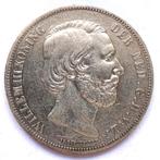 Nederland 2-1/2 gulden 1862 Willem III rijksdaalder zilver, Ophalen of Verzenden, Koning Willem III, 2½ gulden, Zilver