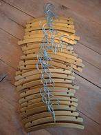 40 Gouden Houten Kledinghangers, Ophalen of Verzenden