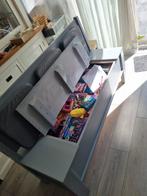 Klepbank met opbergruimte, Huis en Inrichting, Hout, Gebruikt, Minder dan 75 cm, 150 tot 200 cm