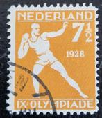 Nederland 1928 - nvph 212-219 - Olympische Spelen, Verzenden, T/m 1940, Gestempeld