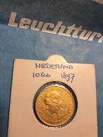 10 Gulden 1897 - Wilhelmina - Gouden Munt, Postzegels en Munten, Munten | Nederland, Ophalen of Verzenden